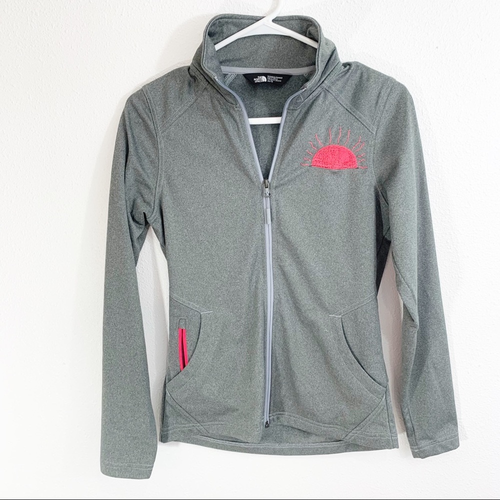 The North Face Gray Zip Up